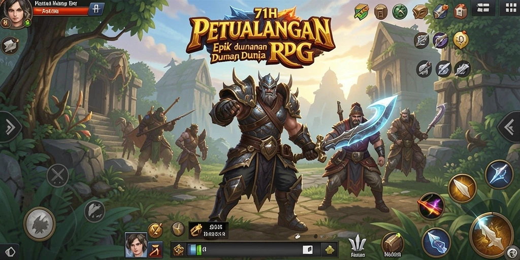 Gameplay <strong>71H</strong> yang menawan dengan aksi RPG yang mendebarkan.