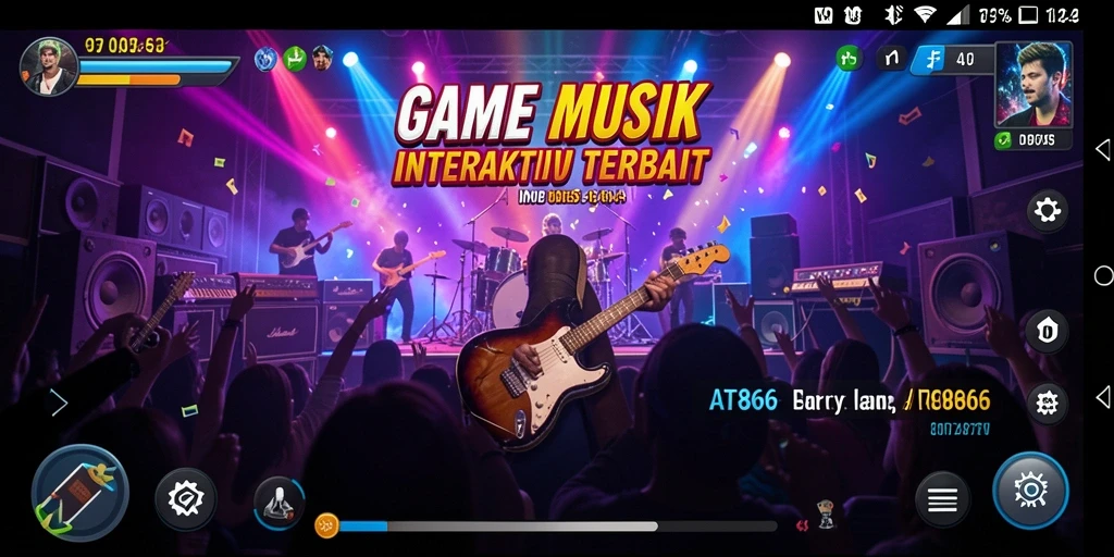 Gameplay seru dengan musik yang mengasyikkan di AT866.