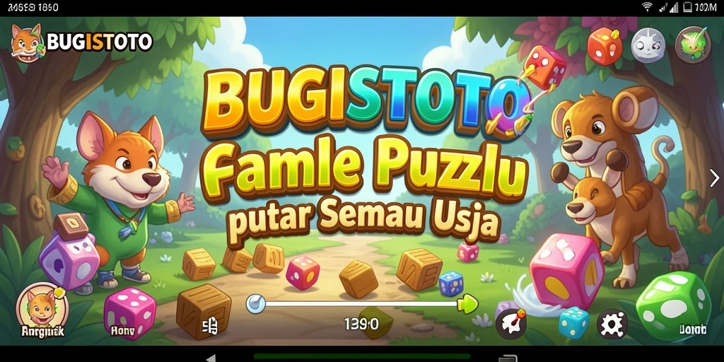 Tampilan gameplay seru dan menantang di BUGISTOTO.