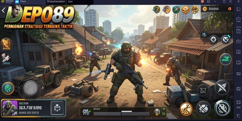 Tampilan gameplay DEPO89 yang menarik dalam aksi strategi.