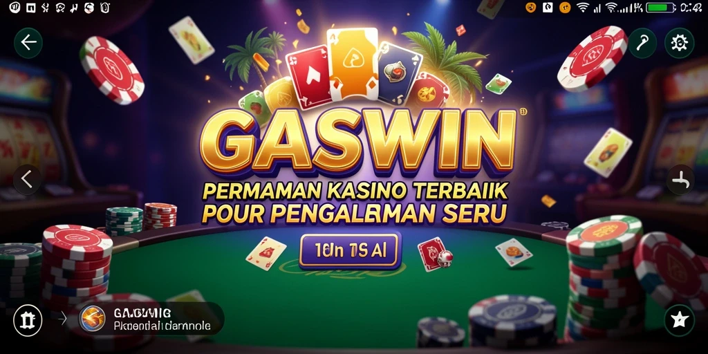 Screenshot gameplay GASWIN menunjukkan keseruan bermain Kasino secara real-time.
