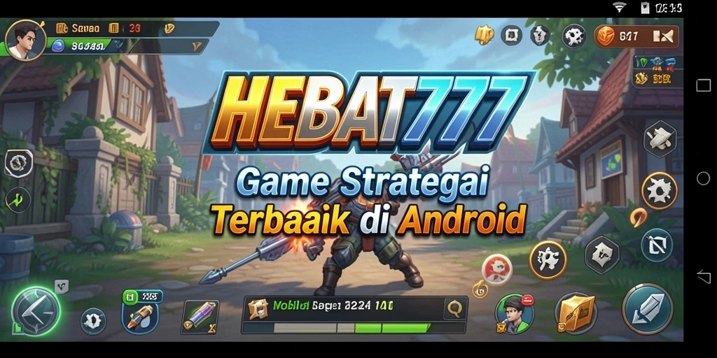 Tampilan screenshot HEBAT777 yang menggambarkan pertempuran strategis.