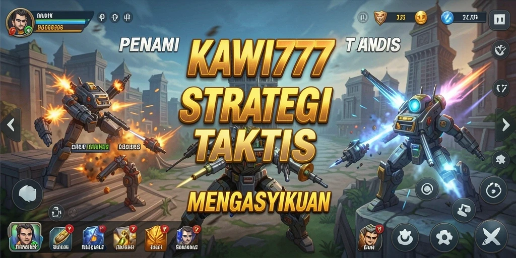 Tampilan gameplay KAWI777 yang penuh aksi dan strategi.