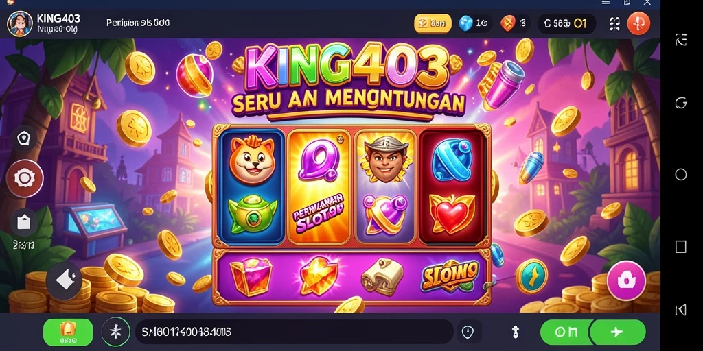 Tampilan gameplay mengasyikkan di KING403 dengan banyak fitur menarik.