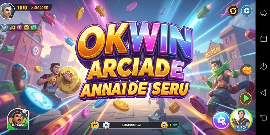Screenshot OKWIN menampilkan gameplay seru dengan grafis menawan.