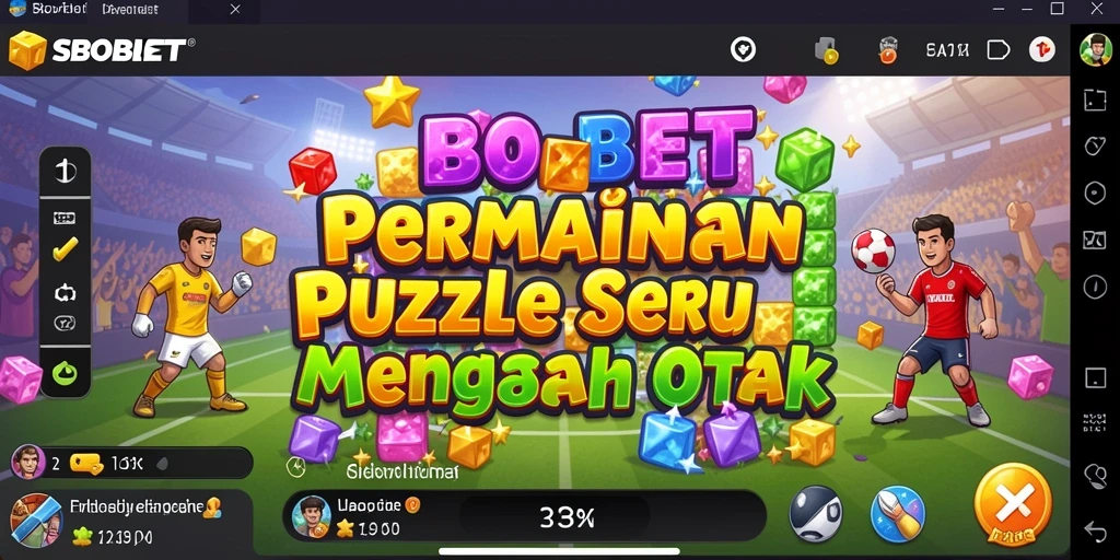 Screenshot SBOBET menampilkan gameplay Puzzle yang menarik.