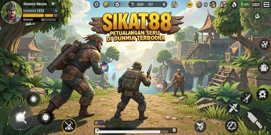 Pengambilan screenshot gameplay SIKAT88 yang menampilkan eksplorasi dunia terbuka.